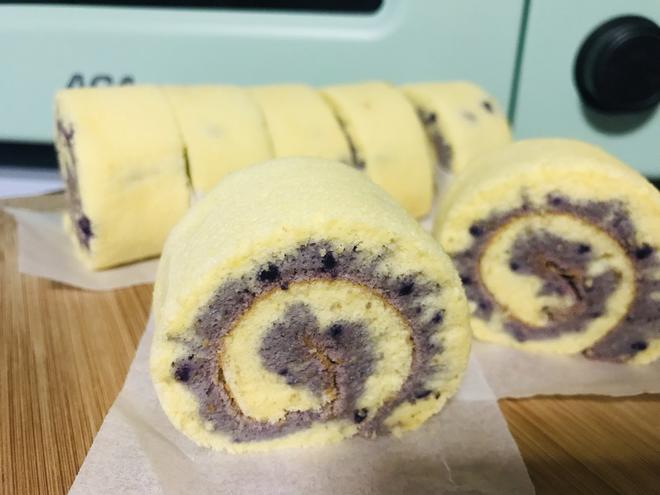 紫薯旋风蛋糕卷的做法