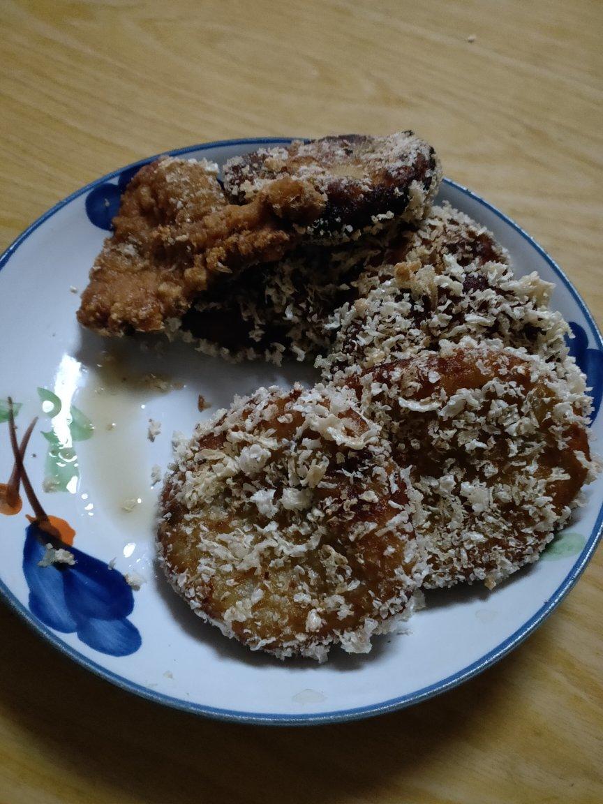 脆皮红薯饼