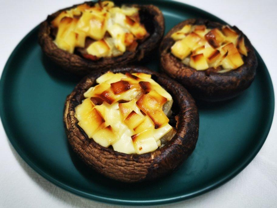 芝士煙肉大啡菇