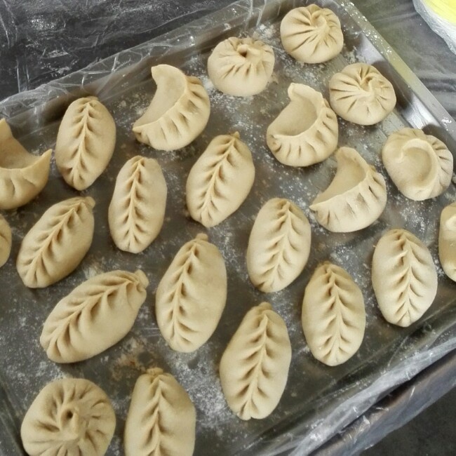 猪肉大葱包子