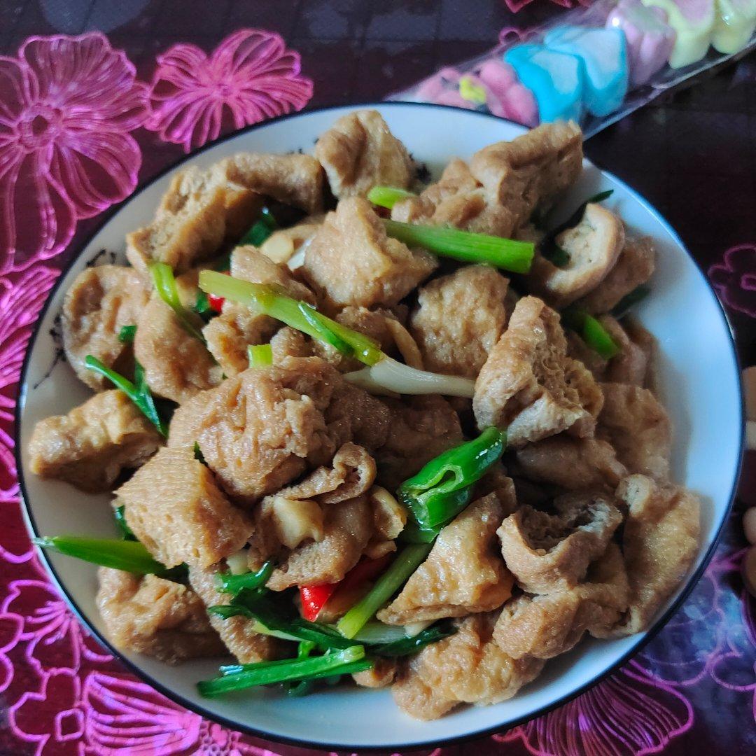 【红烧油豆腐】简单快速又下饭，工作疲惫，下班可以做的简单菜。
