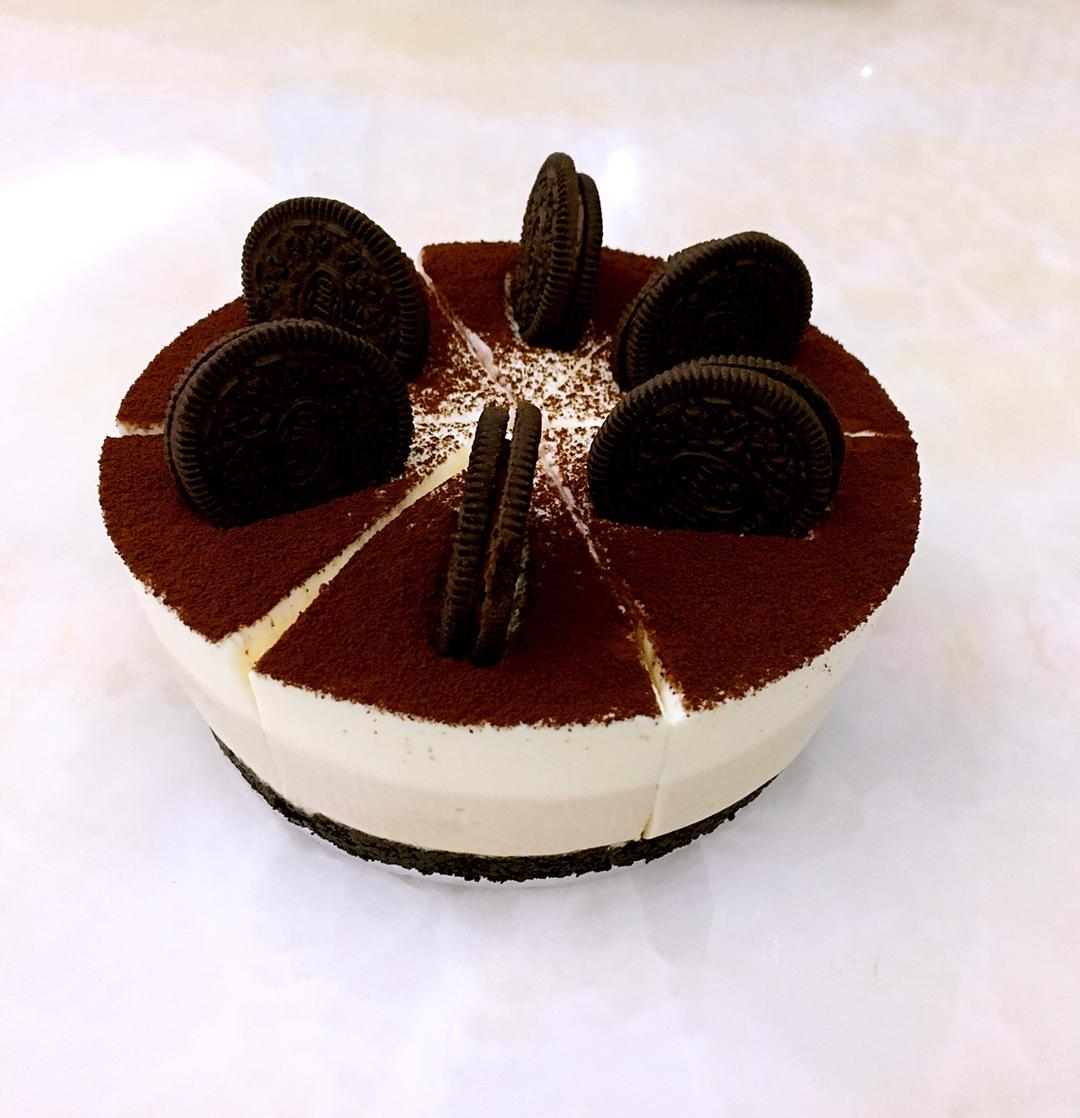 咖啡双层冻芝士蛋糕