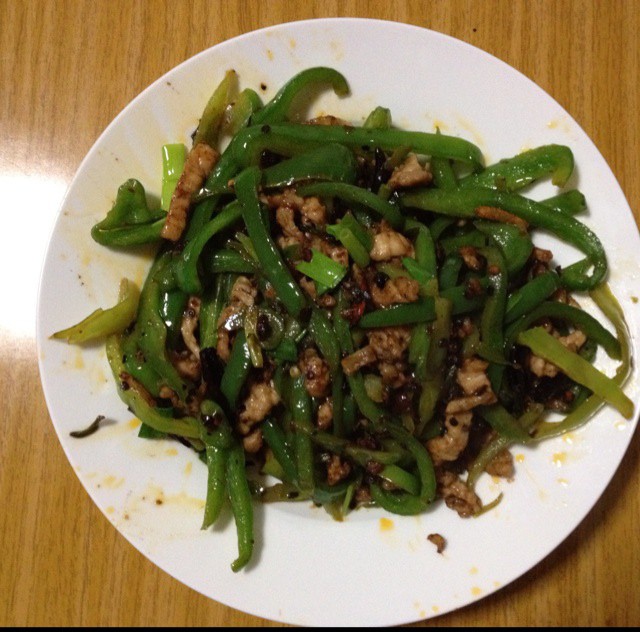 青椒肉丝