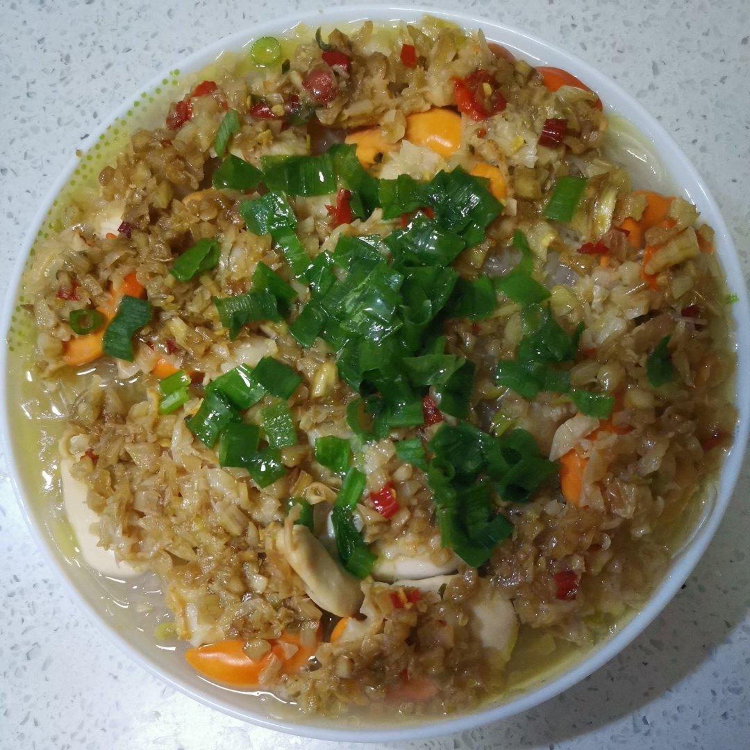 蒜蓉粉丝蒸扇贝