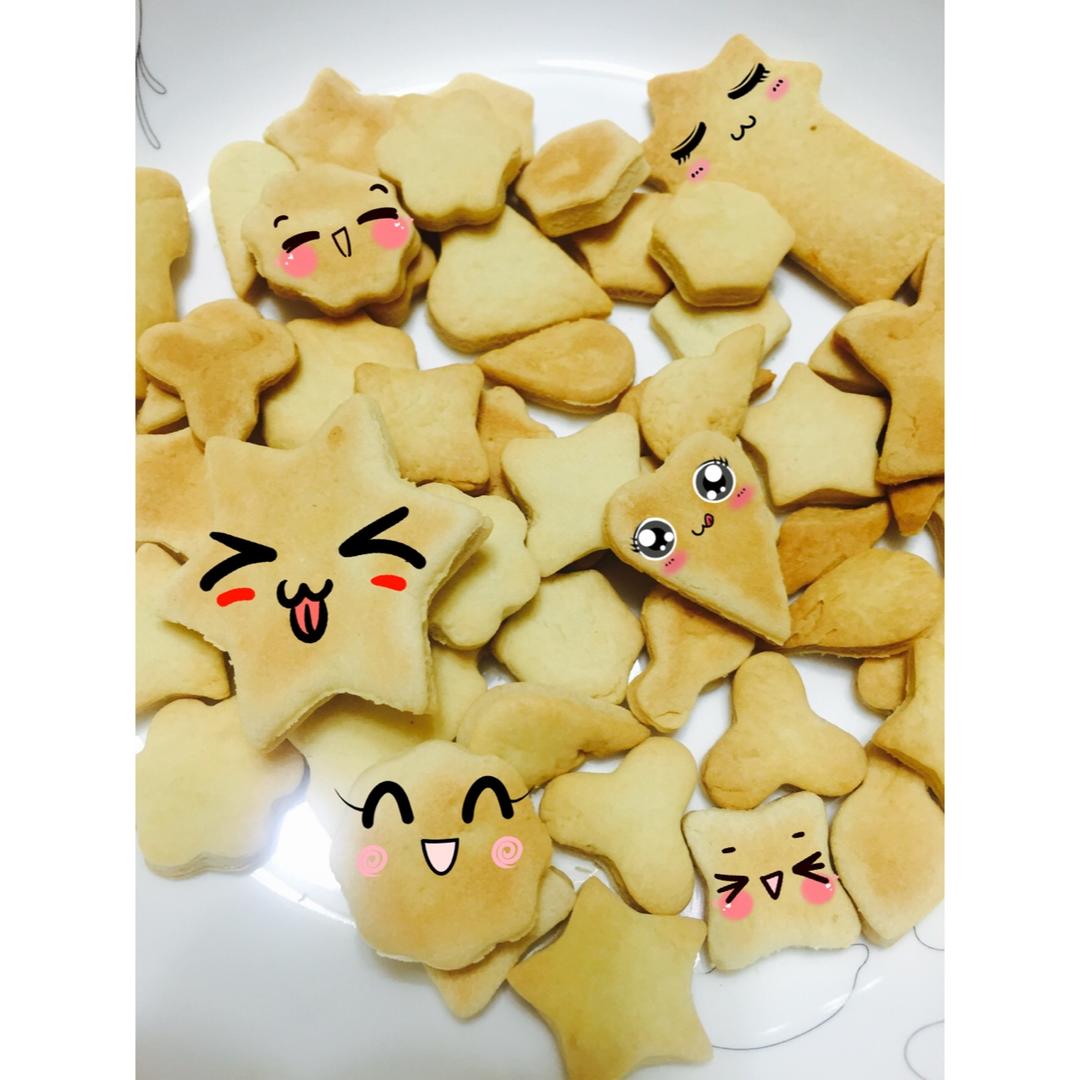 牛奶饼干(无黄油低糖版)