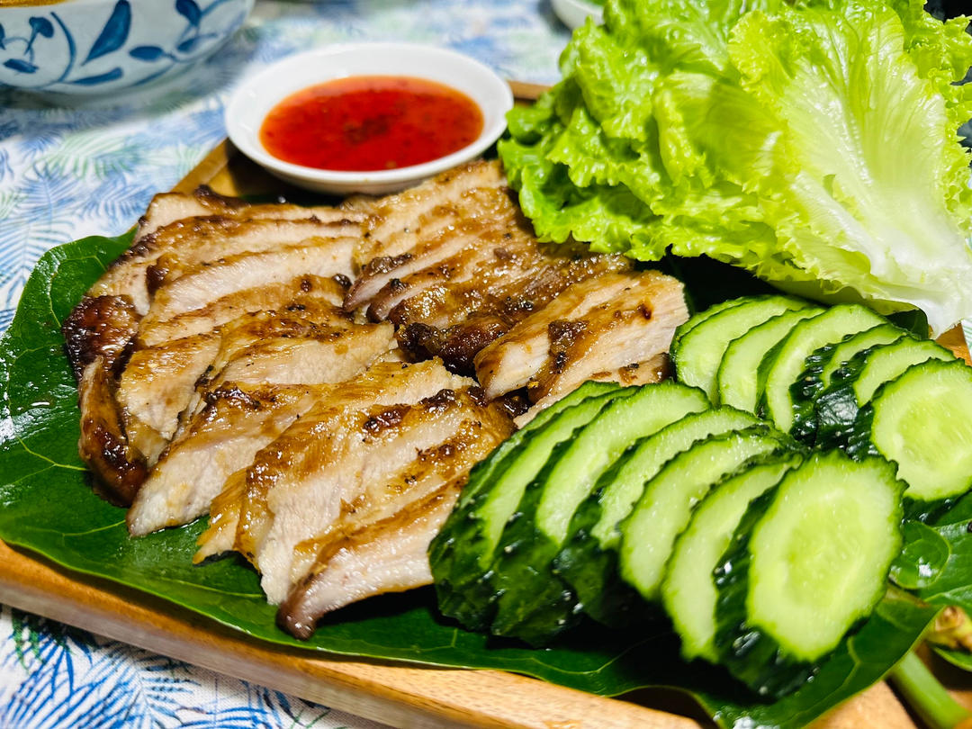 泰式烤猪颈肉｜酸甜辣咸