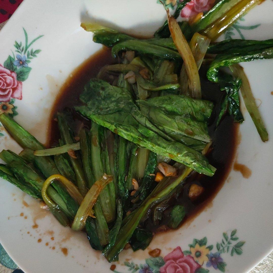 蒜蓉油麦菜（蚝油）