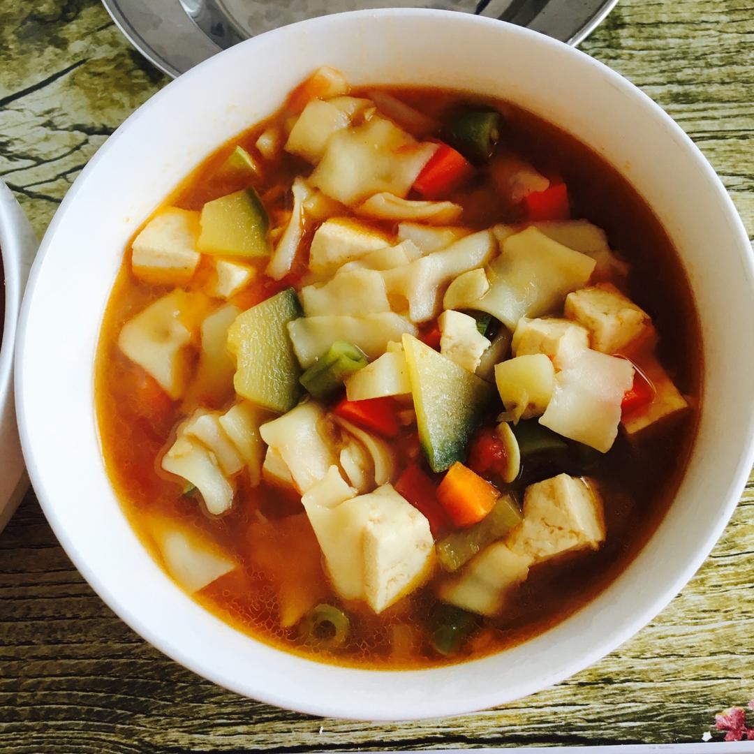 cshaw做的揪片子汤饭