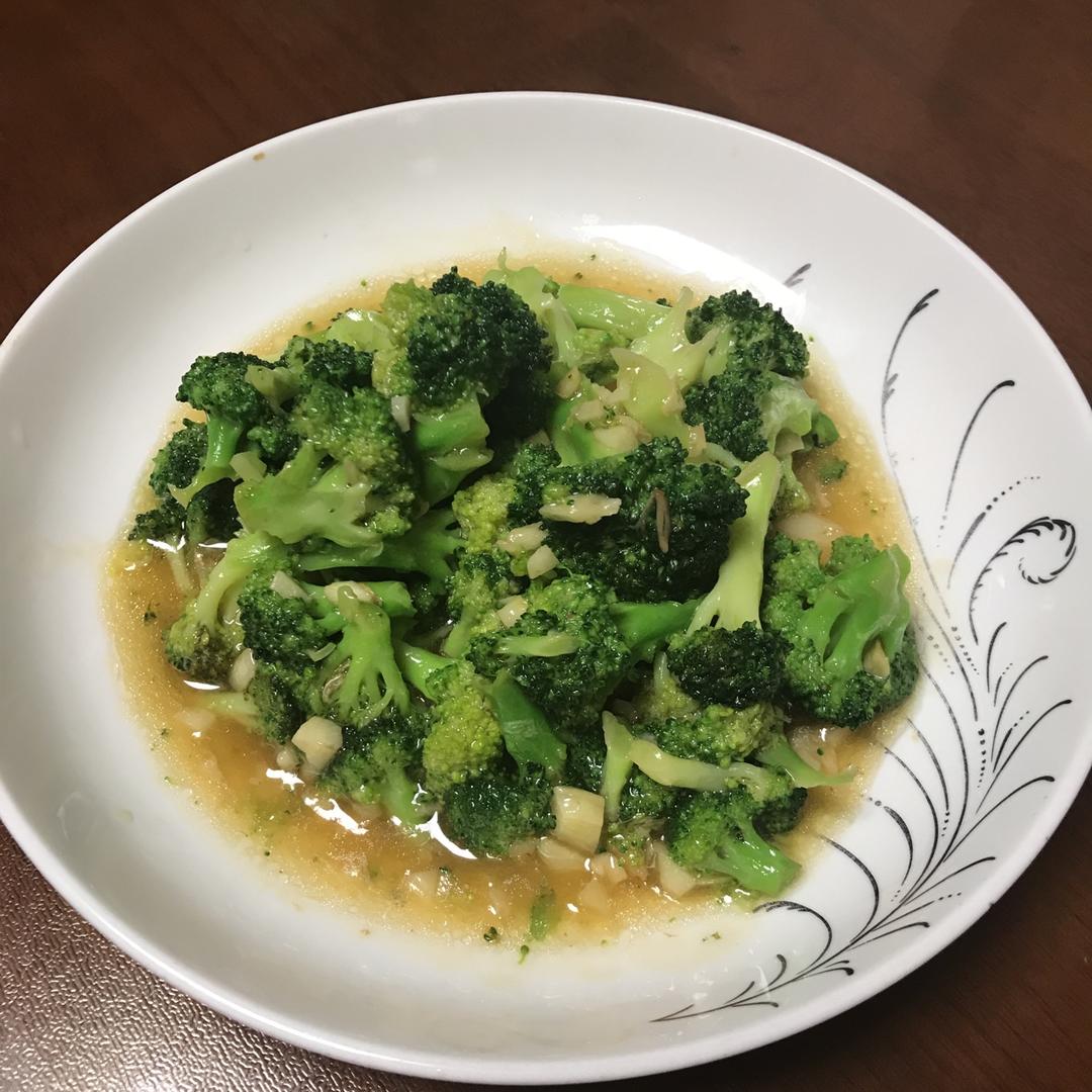 蚝油蒜蓉西兰花