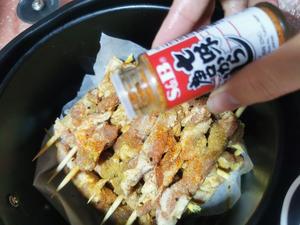 【空气炸锅版】香烤肉串的做法 步骤5