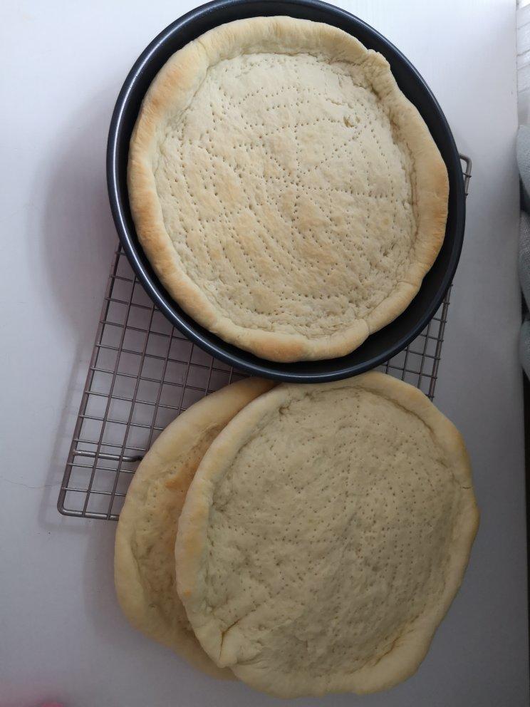 自制八寸披萨饼胚