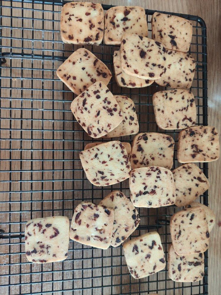 低糖少油版蔓越莓饼干