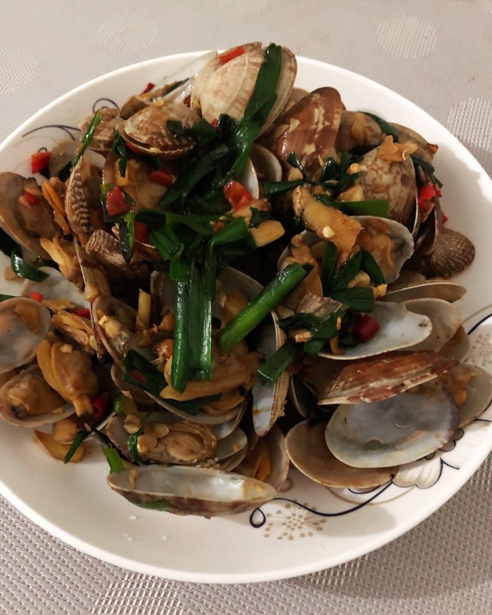 爆炒花甲