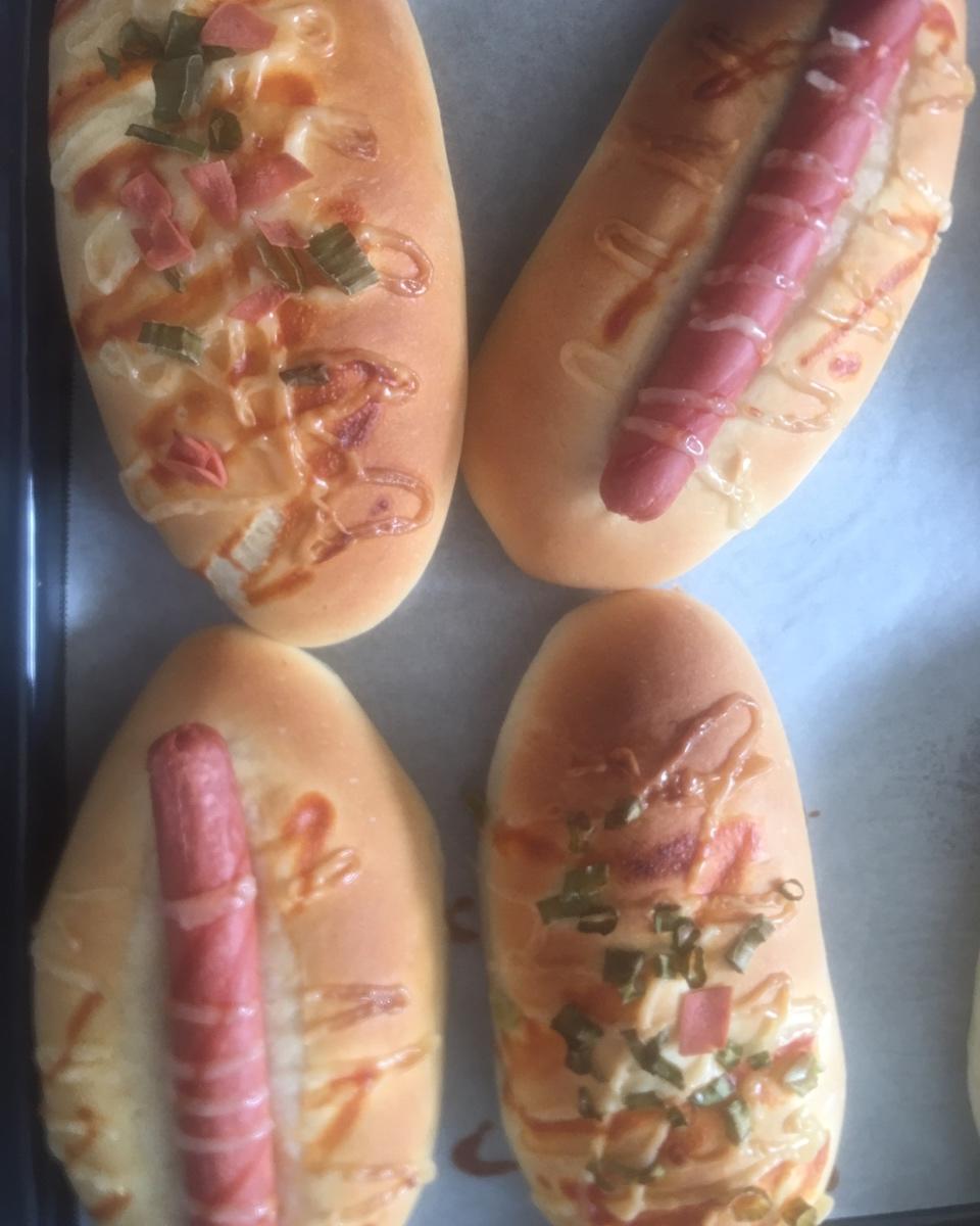 葱香芝士肉松包