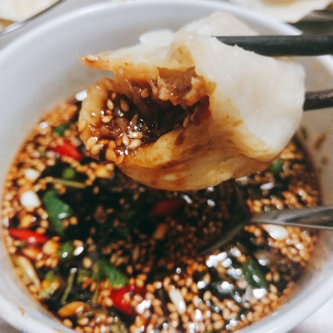 白萝卜牛肉水饺