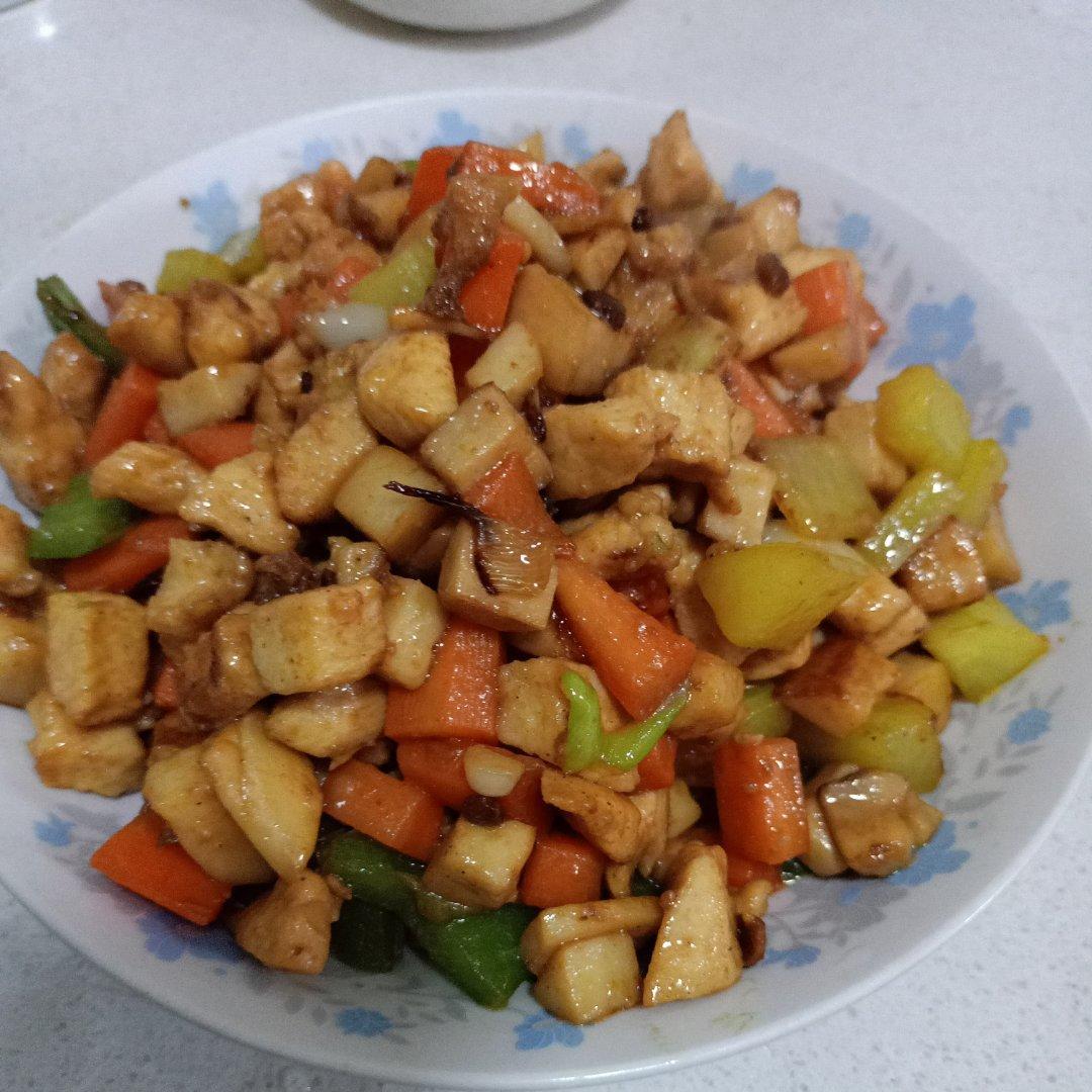 减肥餐：鸡胸肉炒杏鲍菇