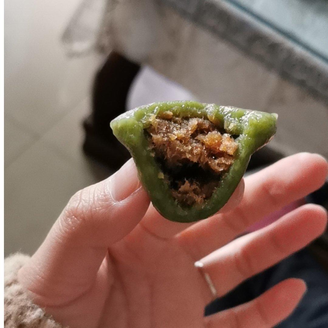 🔥超好吃肉松蛋黄青团-Q弹软糯不粘不塌