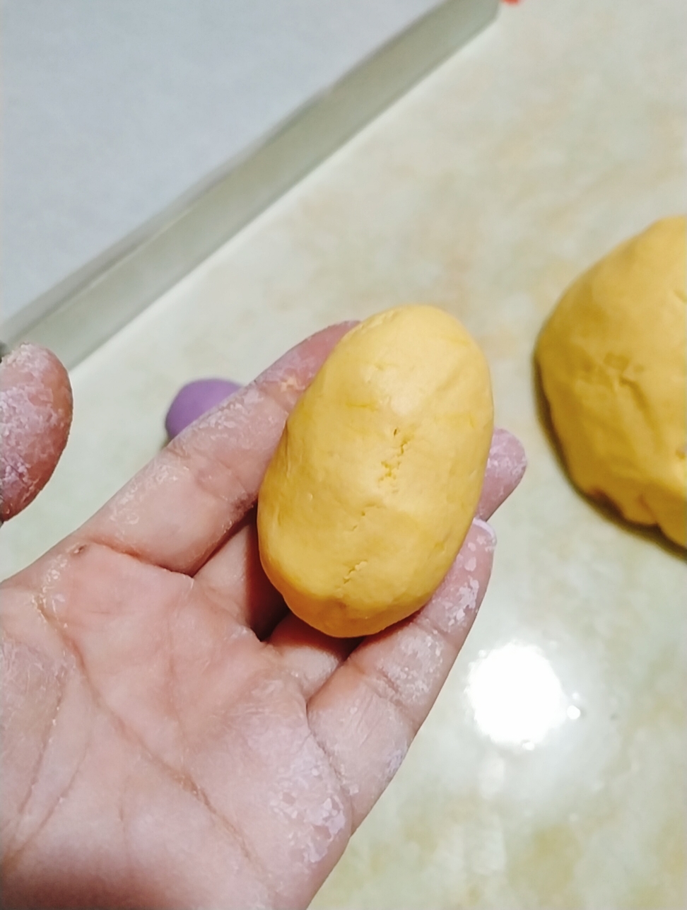 双色紫薯南瓜糯米糕(分享两种做法)的做法 步骤5