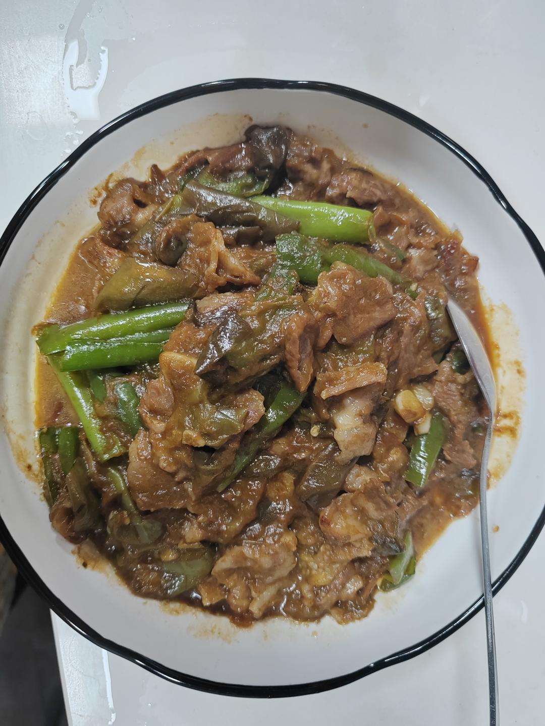 辣椒炒茄子