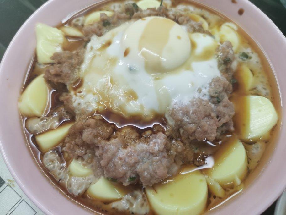 连吃三晚的肉末豆腐蒸蛋，全家一致好评❗️