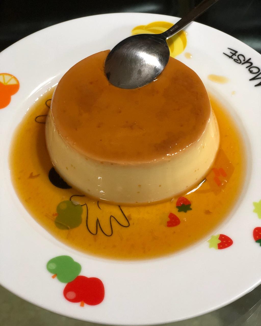 手机用户3549_rqmi做的超简易滑又弹的鸡蛋布丁custard pudding(详细