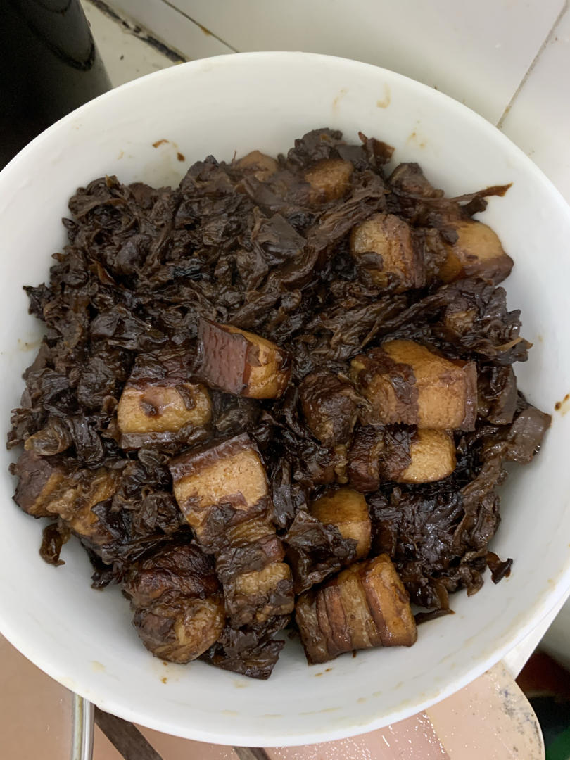 绍兴梅干菜烧肉