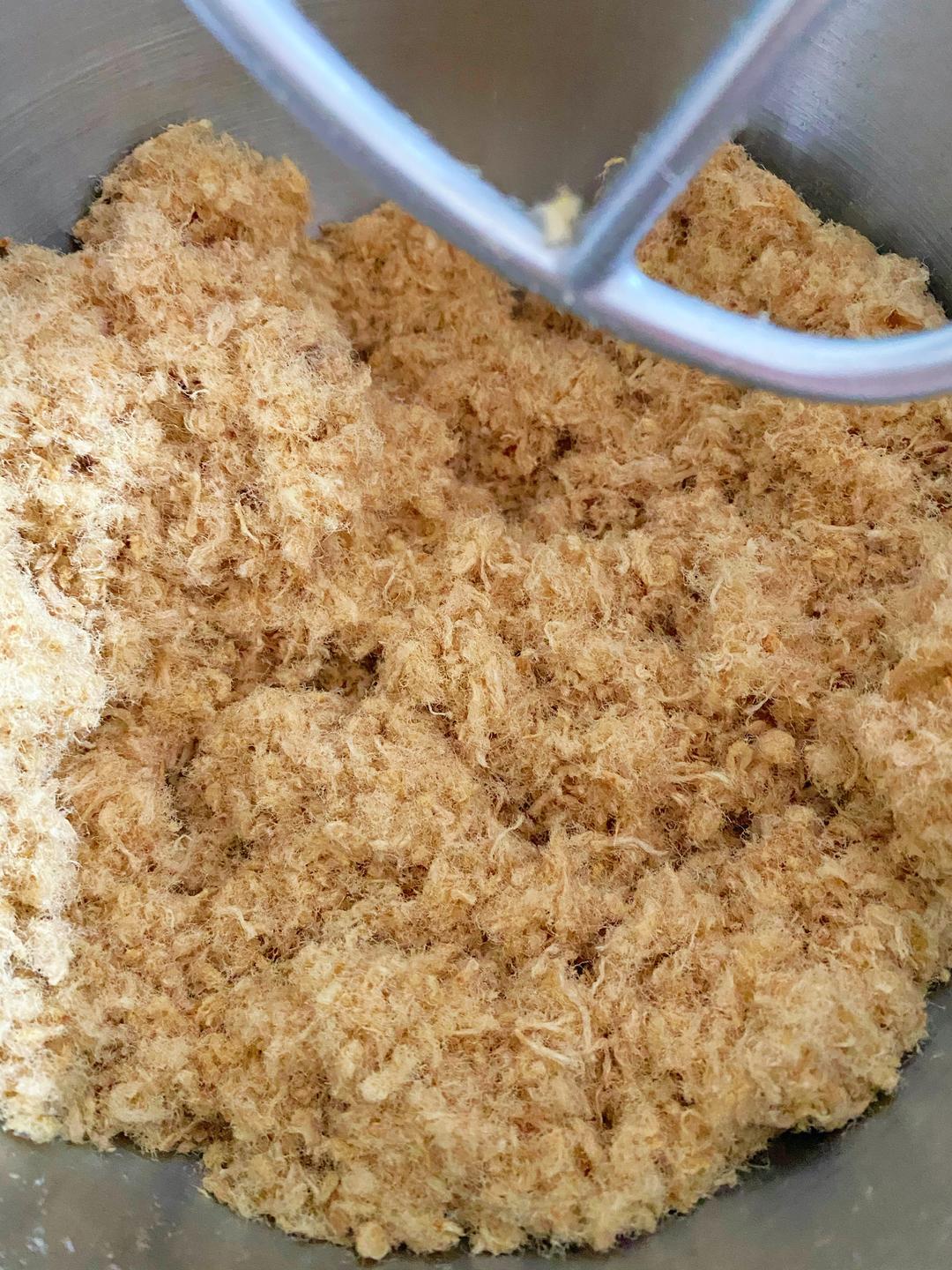 自制肉松，烤箱、厨师机版的做法 步骤10