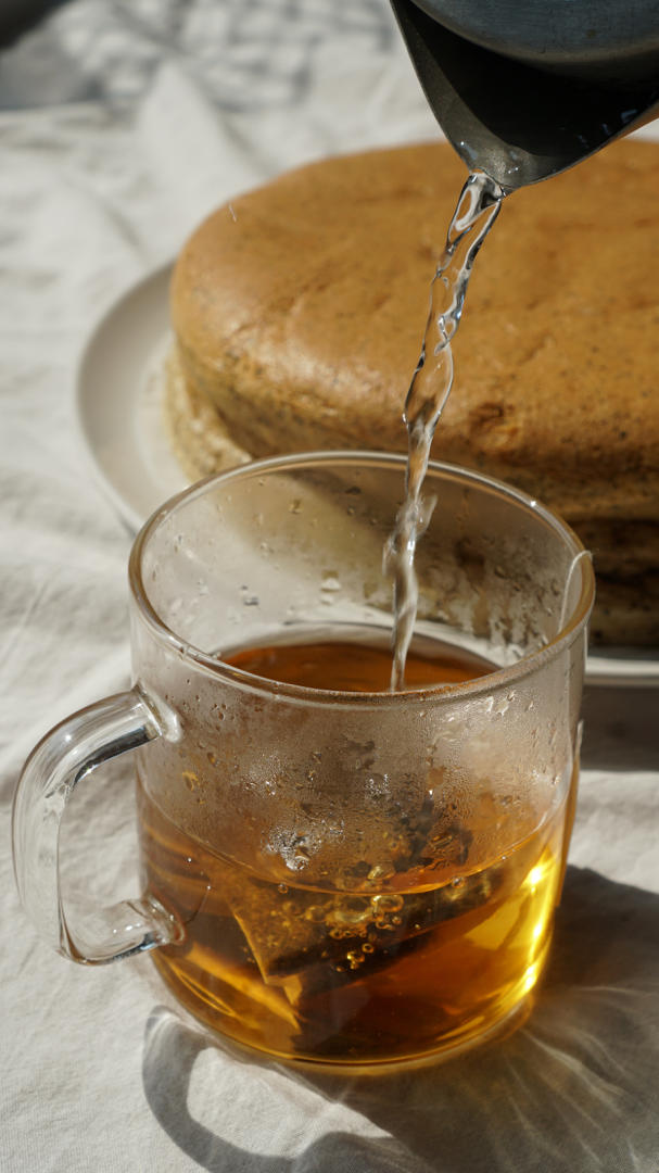 锡兰红茶古早蛋糕（茶香浓郁完全不腻）