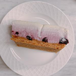 四层免烤蓝莓乳酪芝士蛋糕的做法 步骤13