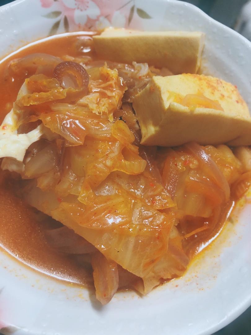 米饭绝配❗️一学就会的辣白菜豆腐汤🔥