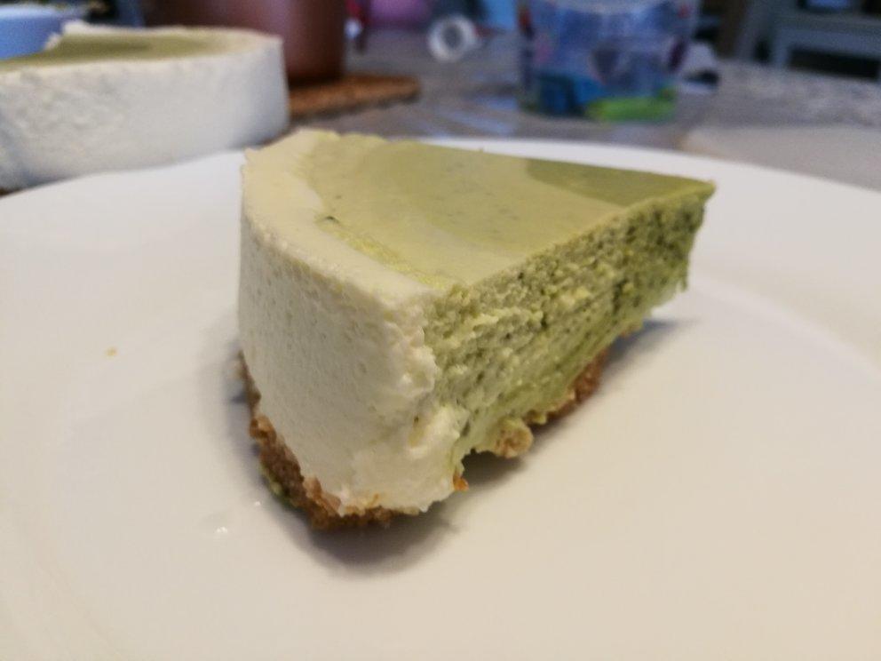 渐变抹茶慕斯蛋糕：我Amanda带着既美又作的抹茶甜点又来了！【曼食慢语】