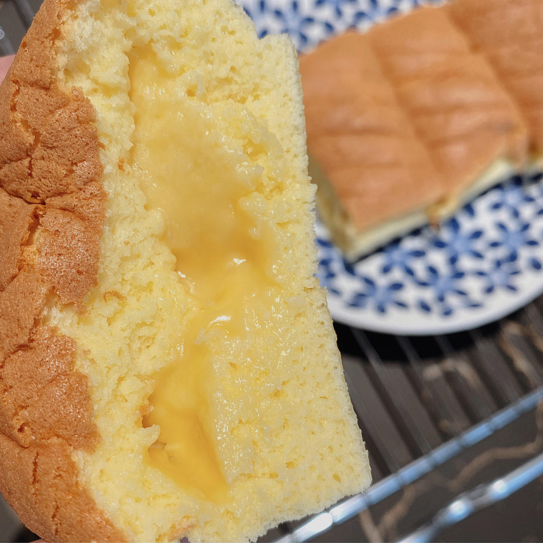 堪比柯基屁股
爆浆芝士🧀古早蛋糕