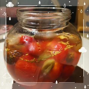 酸甜爽 | 桂花梅子酿番茄的做法 步骤1