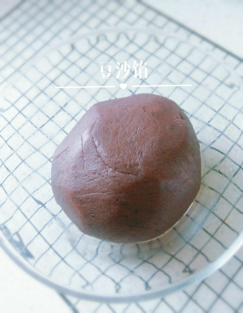 超细腻蛋黄酥豆沙馅