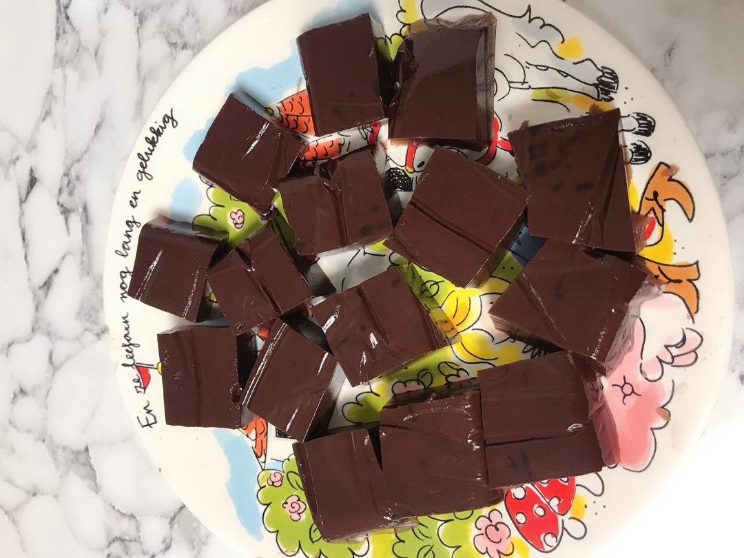 零难度‼️入口即化的可可奶冻