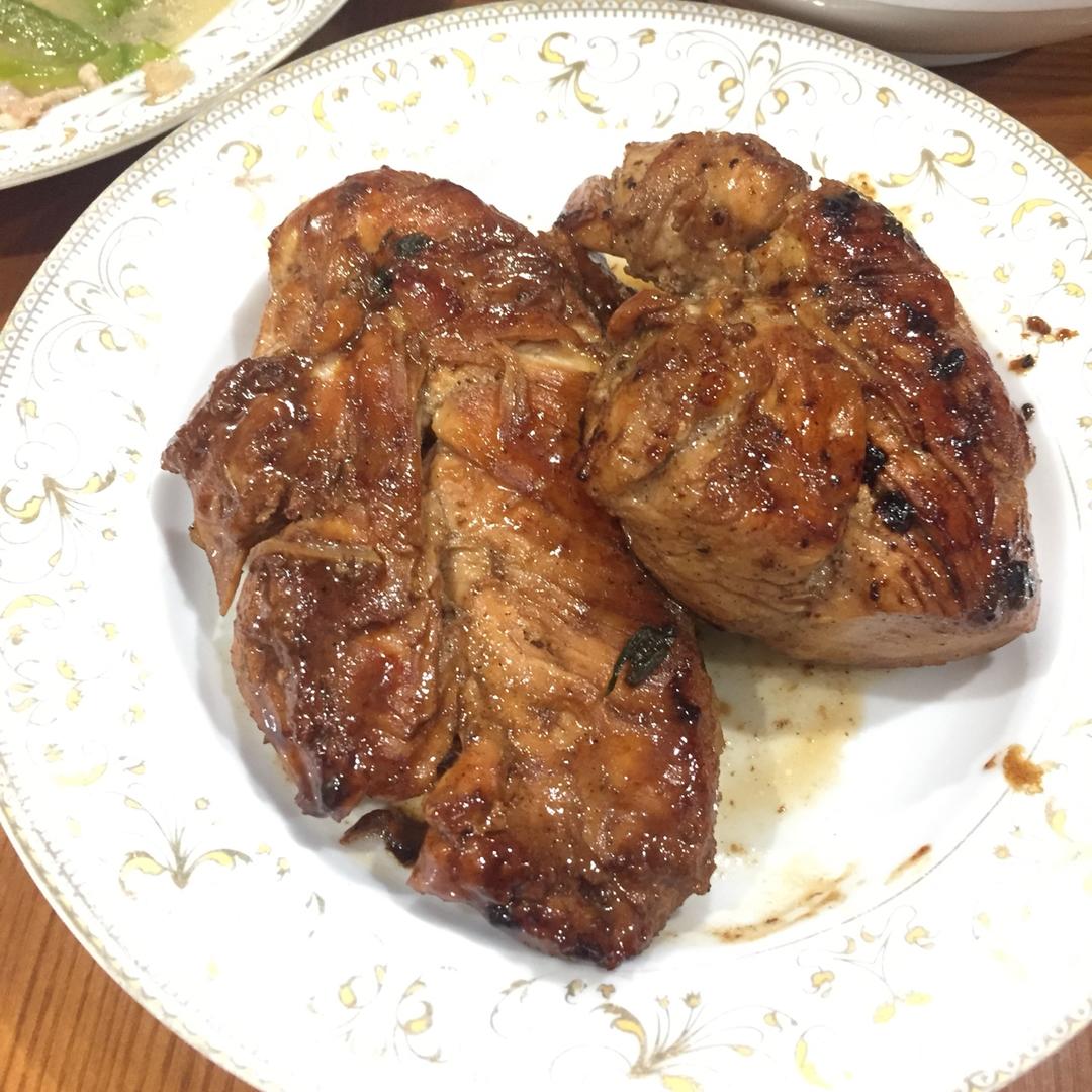 香煎鸡胸肉