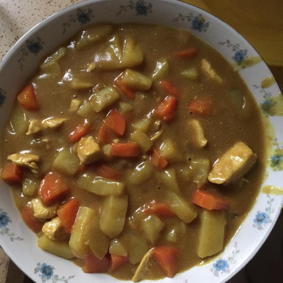 咖喱鸡肉（零失败超详细版）