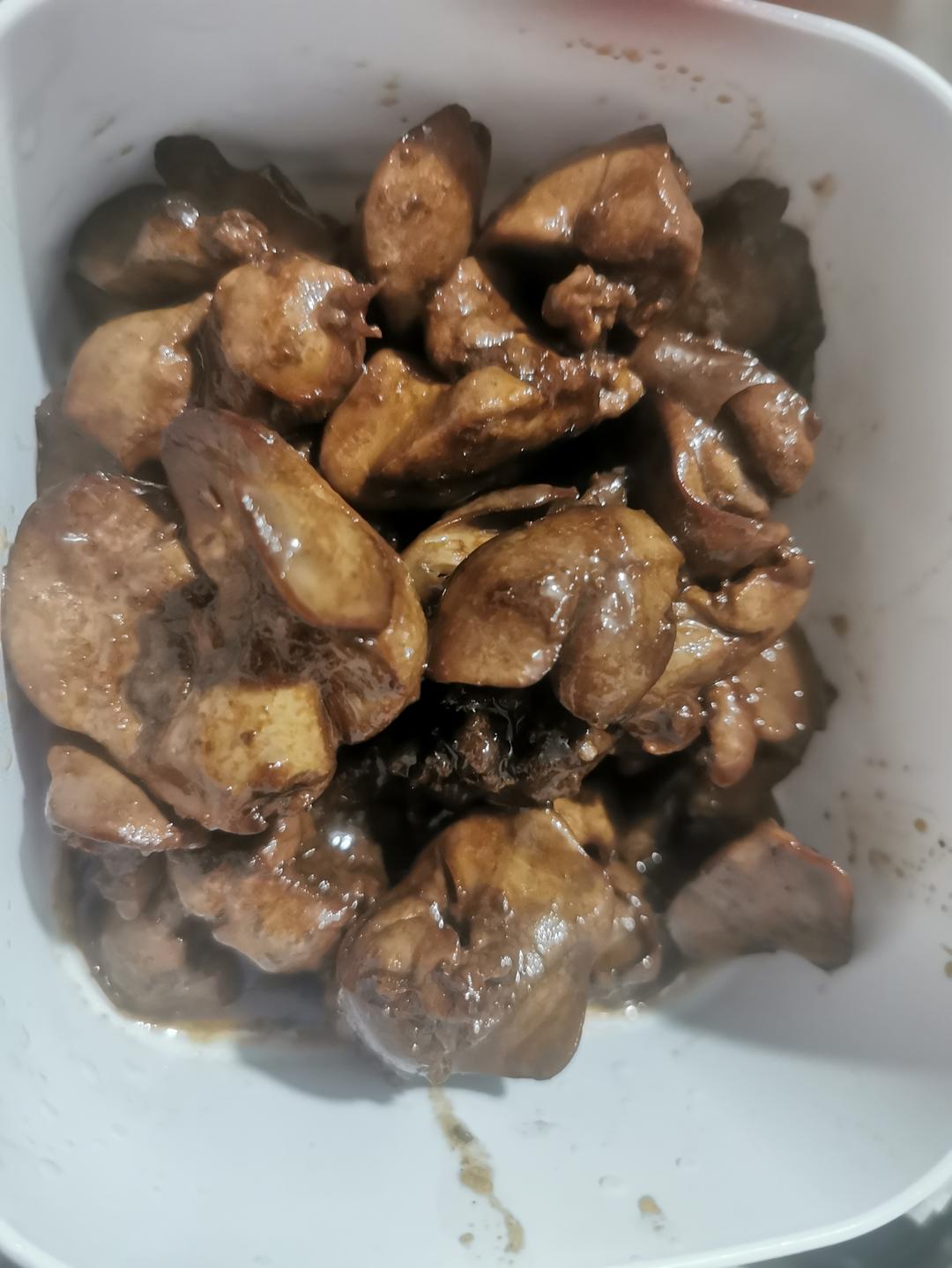 酱鸡肝