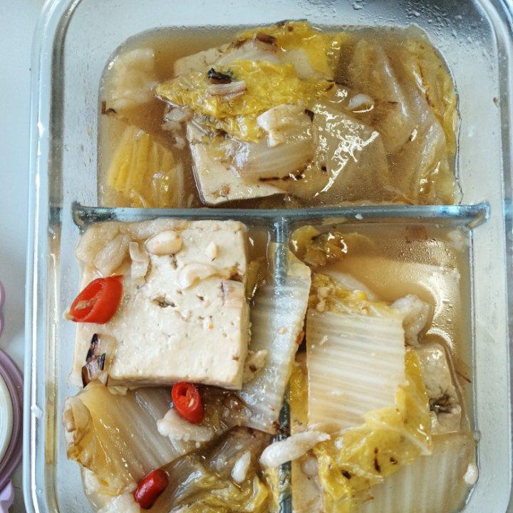 白菜炖豆腐