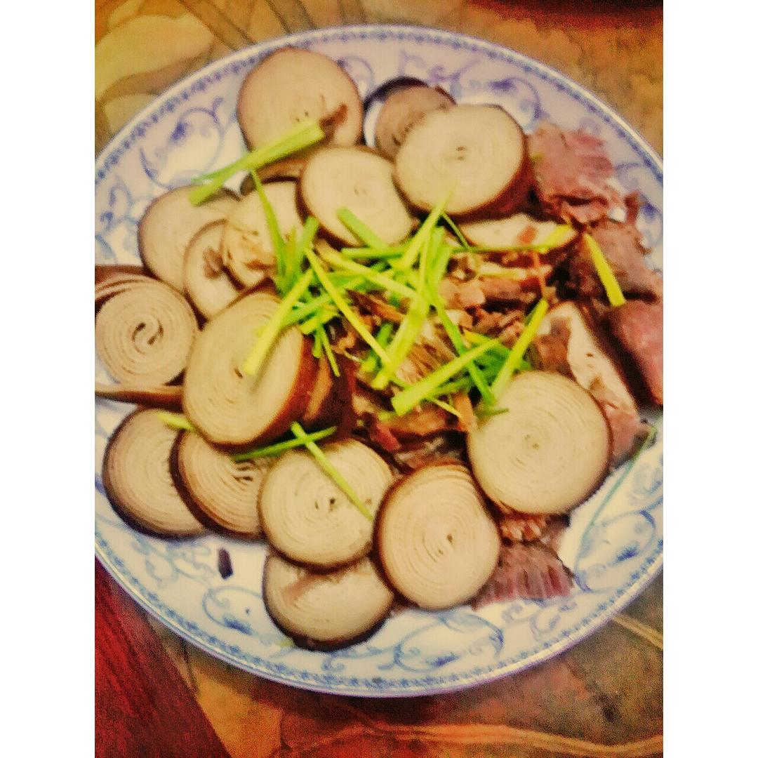 堂妈教你做香辣豆皮卷