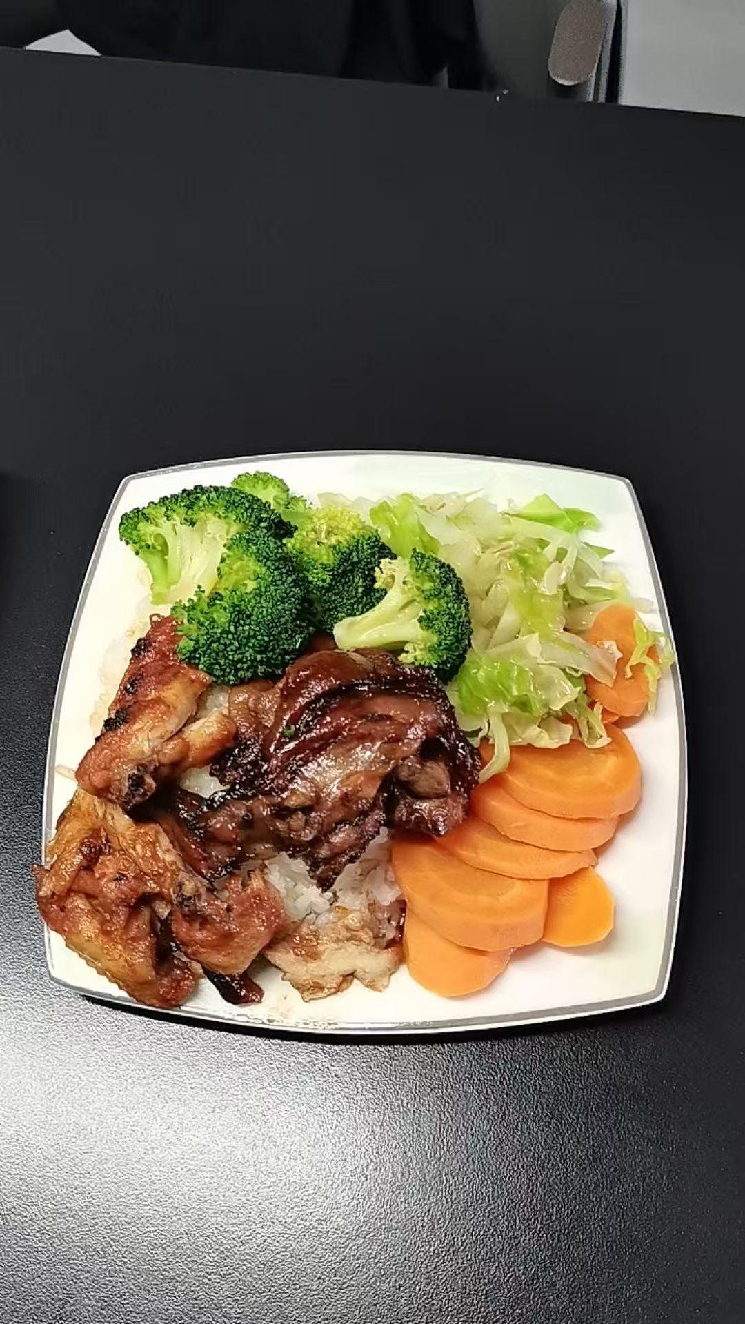 低卡照烧鸡肉饭