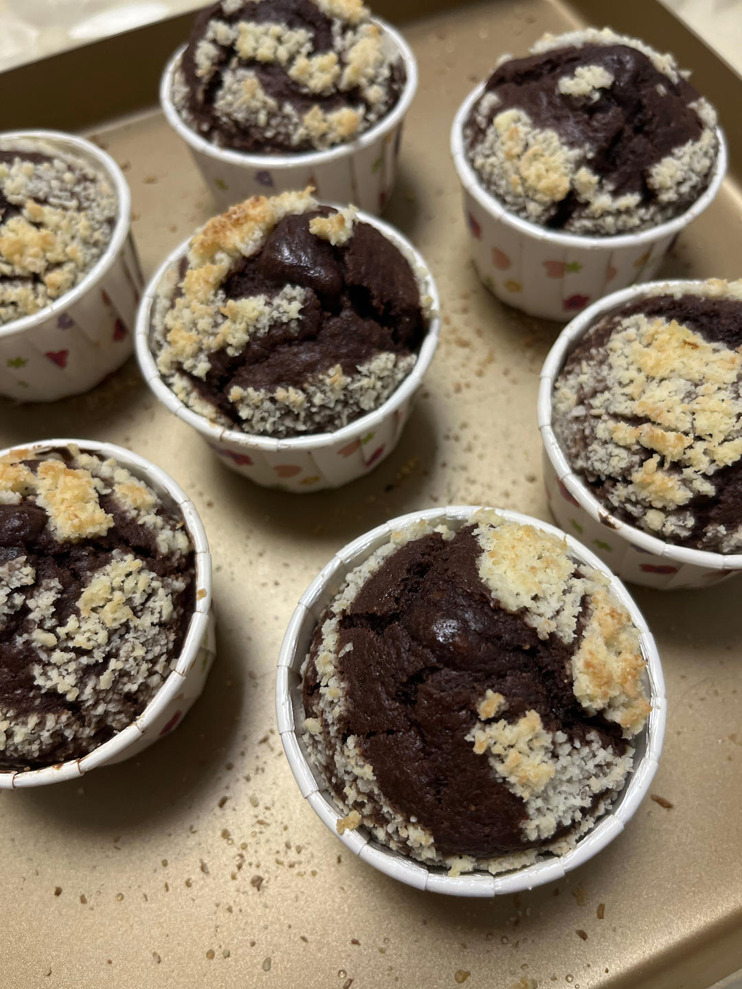 香蕉巧克力马芬