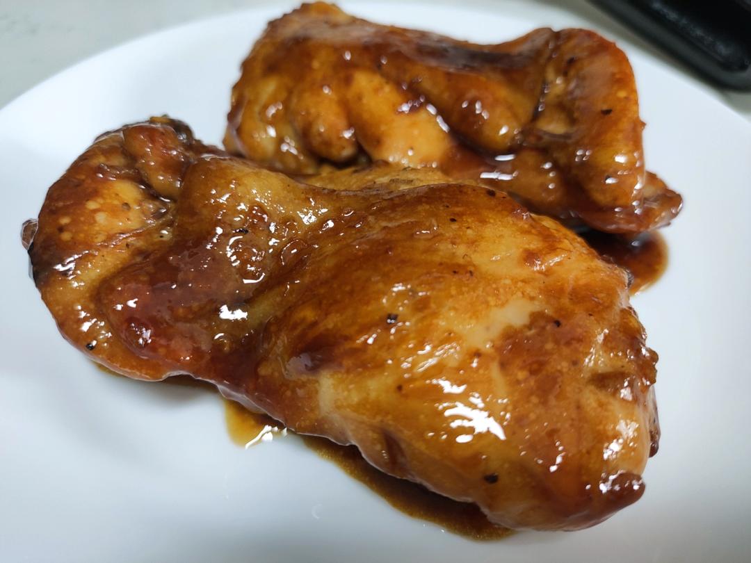 不放一滴油的照烧鸡腿饭