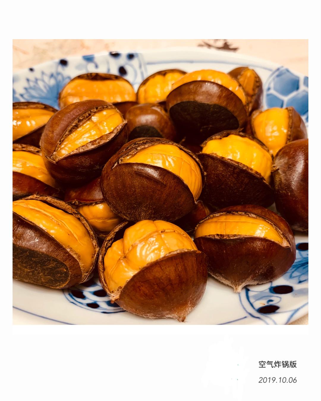 空气炸锅版糖炒栗子的做法