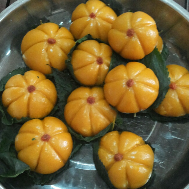 糯糯的南瓜饼