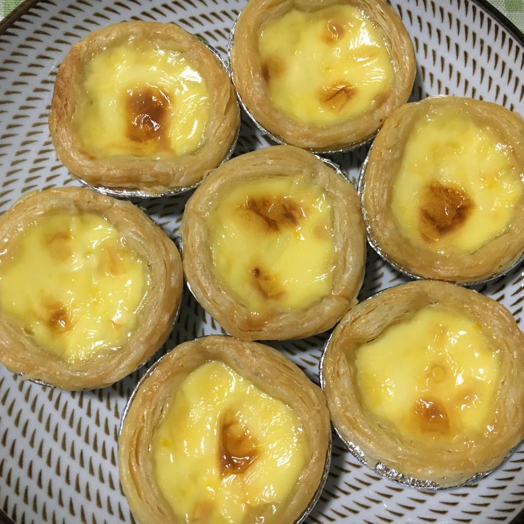 超完美味道超正的蛋挞配方，比KFC的还要嫩还要香~做过最好吃的蛋挞配方