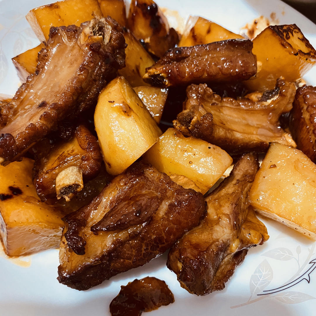 红烧排骨土豆