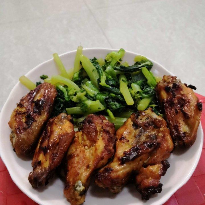 空气炸锅版奥尔良烤翅