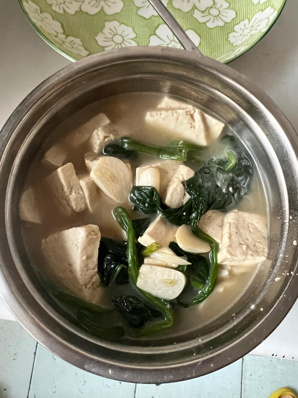 菠菜豆腐汤
