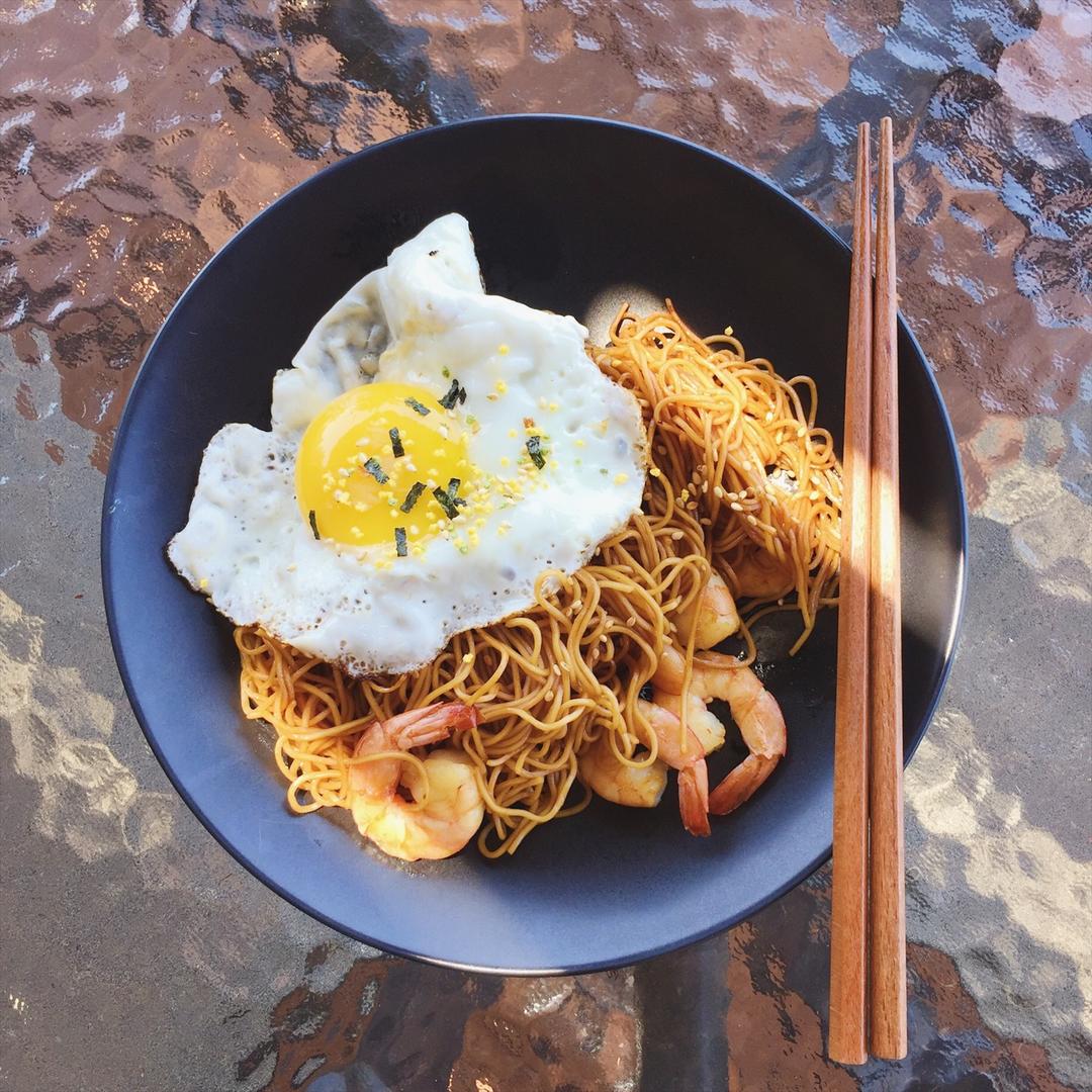 【海鲜酱油炒面】